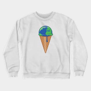 Earth Cream Cone Crewneck Sweatshirt